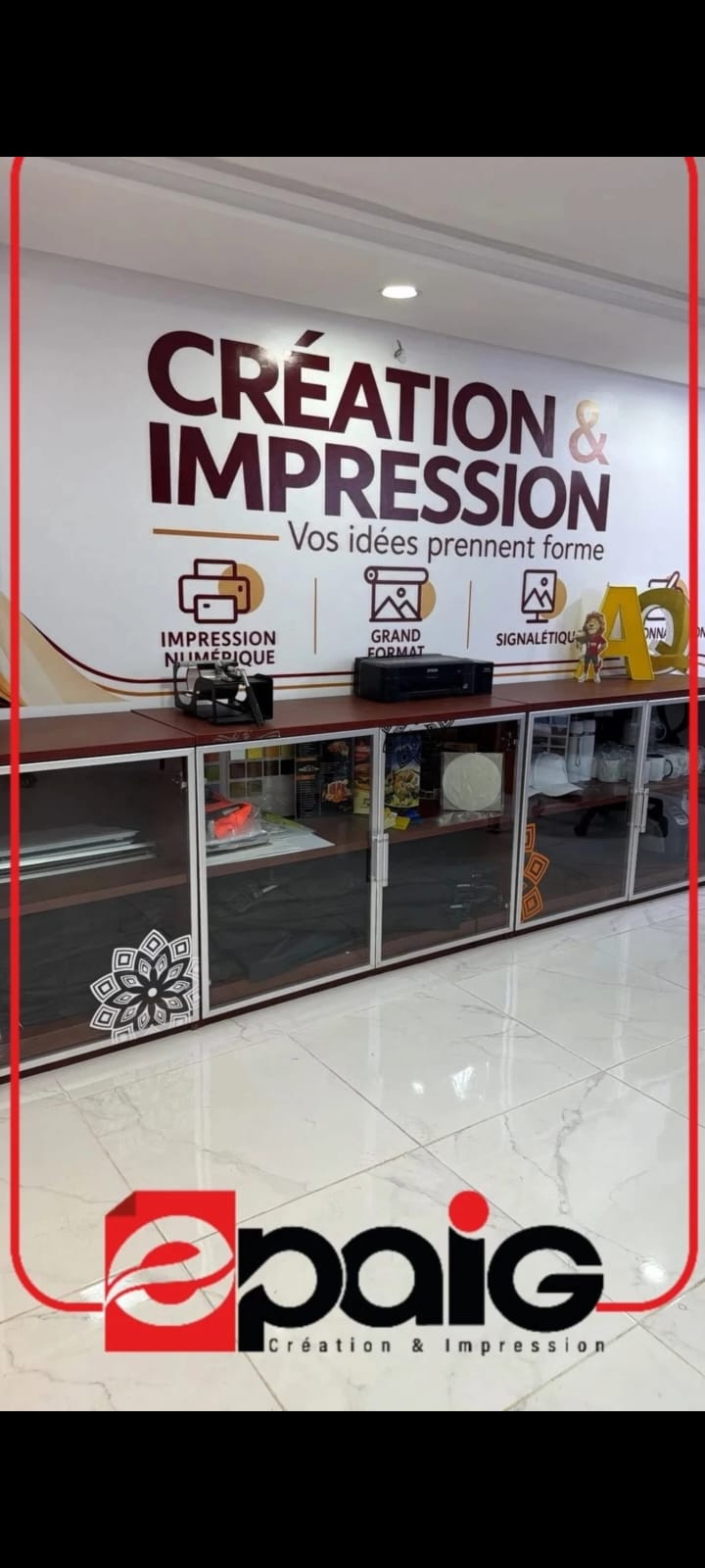 EPAIG - Centre d'impression numérique et vente des photocopieurs à Meknes